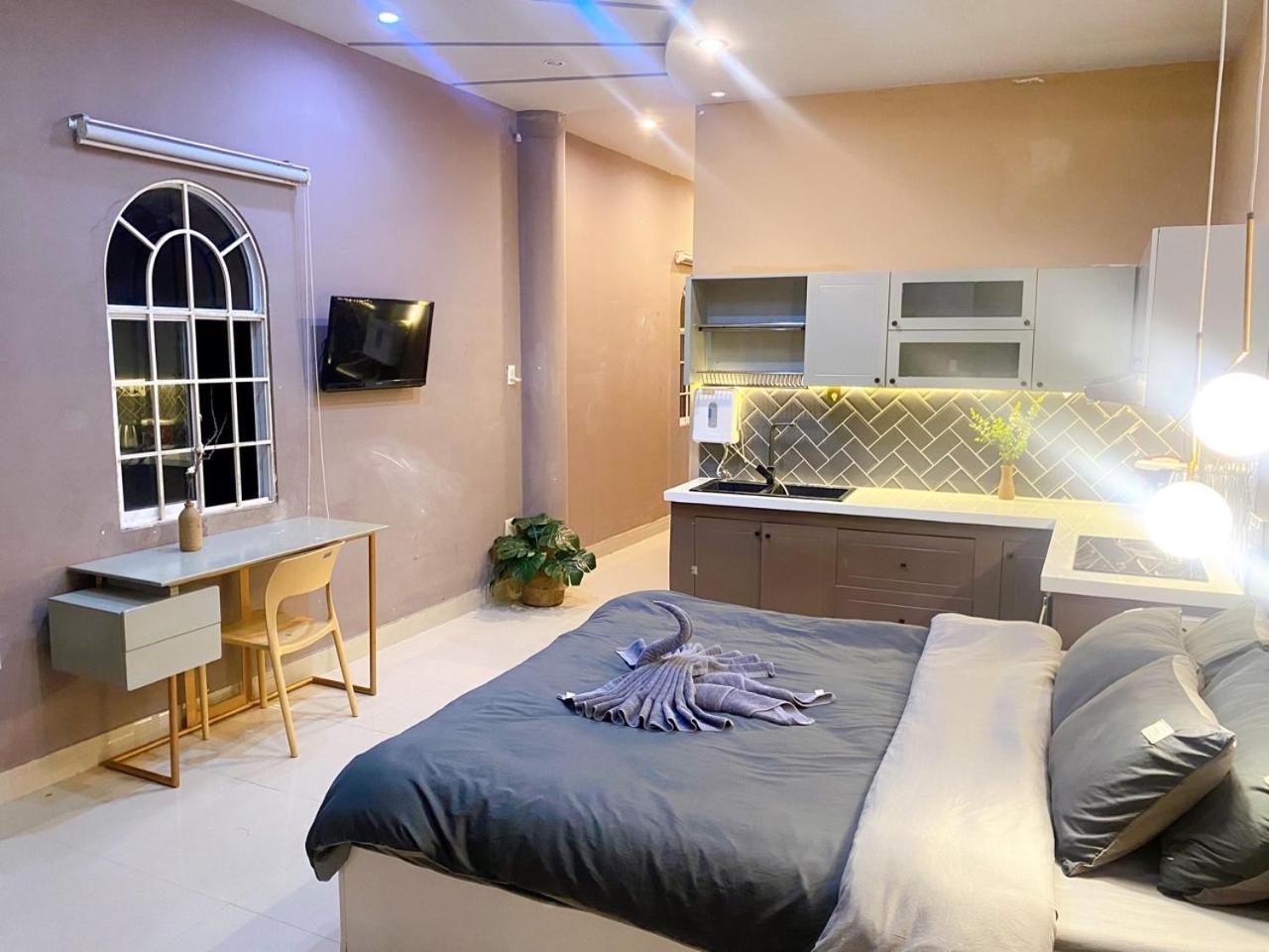 Nha Yen 1 Bed 2 Beds Hotel Homestay Hostel Can Tho Bagian luar foto